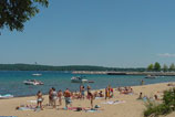 Photo of Traverse City beach.