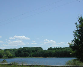 Photo of Coffield Lake.